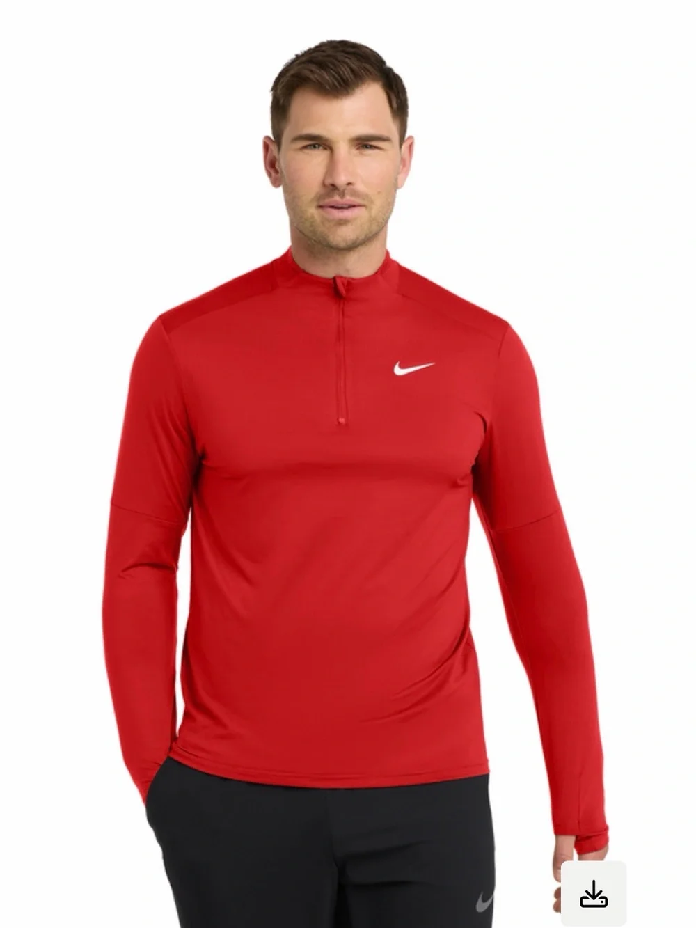 Nike Dri-FIT Element 1/2-Zip Top Size 3XL in Scarlet